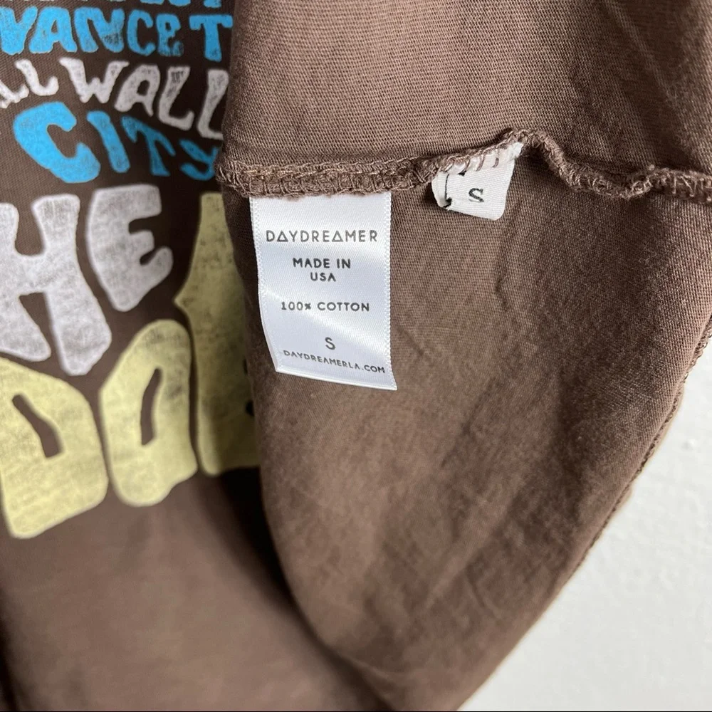 Daydreamer The Doors Strange Nights Are Coming Oversized Slouchy Merch Tee - Picture 6 of 11